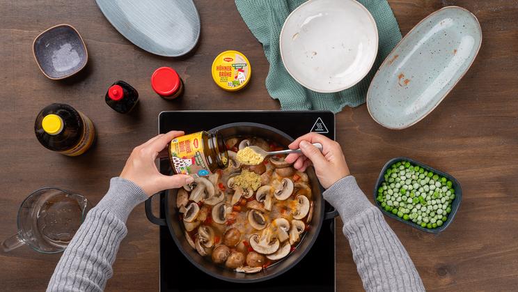 Hühner-Reis-Eintopf