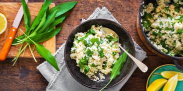 Bärlauch-Risotto