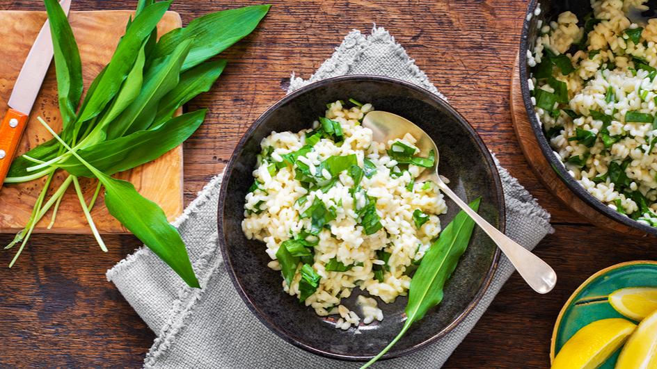 Bärlauch-Risotto