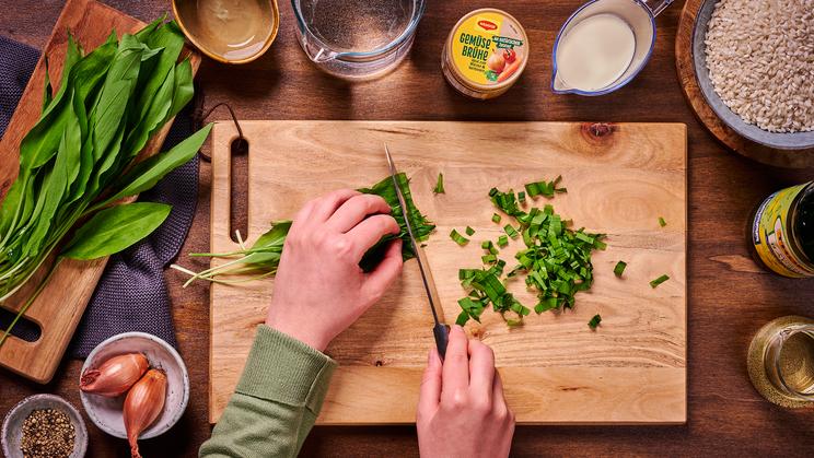Bärlauch-Risotto