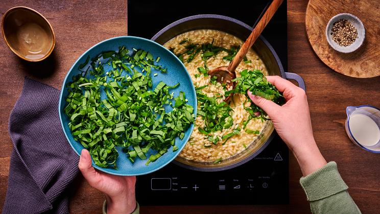 Bärlauch-Risotto