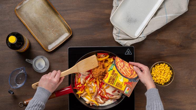 Putengeschnetzeltes mit Paprika