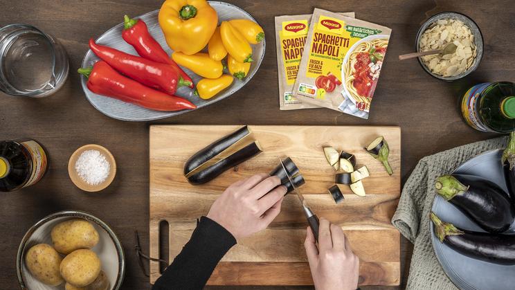 Auberginen-Paprika-Topf