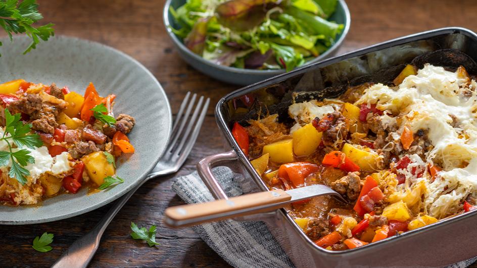 Bauerntopf mit Sauerkraut