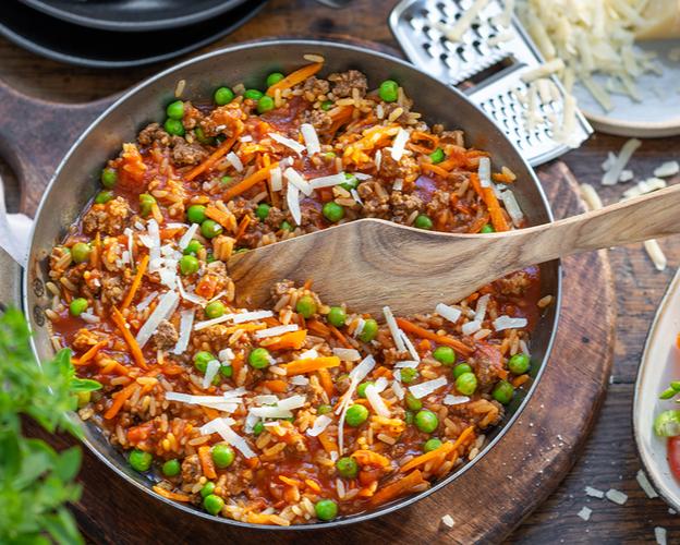 Reispfanne "Bolognese"