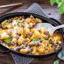 Gratinierte Gnocchi-Bolognese