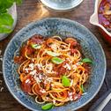 Bolognese mit Champignons
