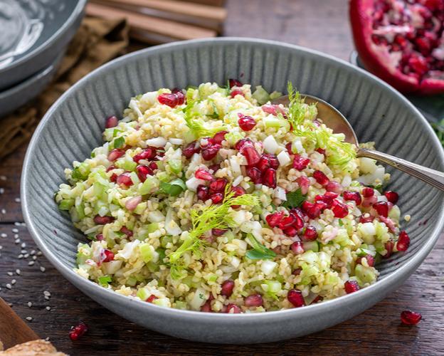 Libanesischer Couscoussalat - Tabouleh