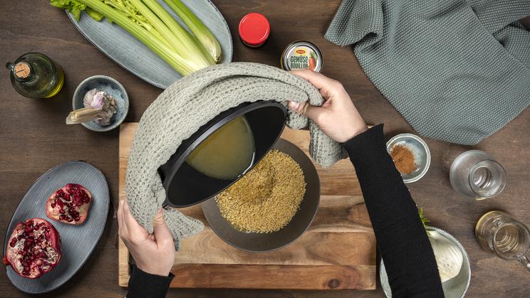 Libanesischer Couscoussalat - Tabouleh