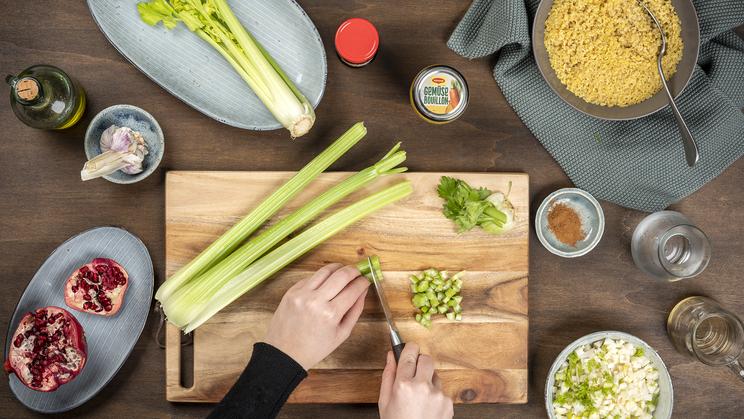Libanesischer Couscoussalat - Tabouleh