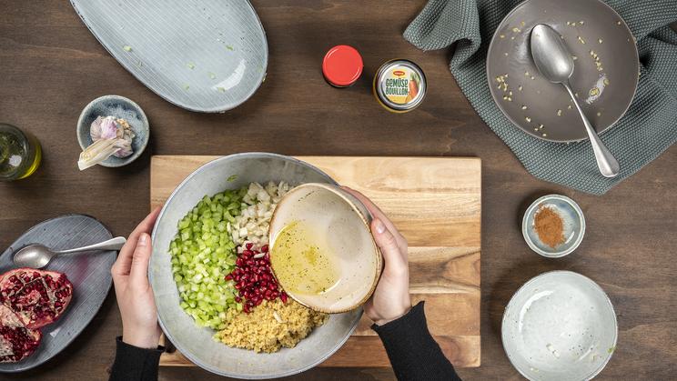 Libanesischer Couscoussalat - Tabouleh