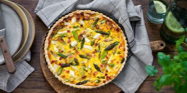 Spargel-Quiche