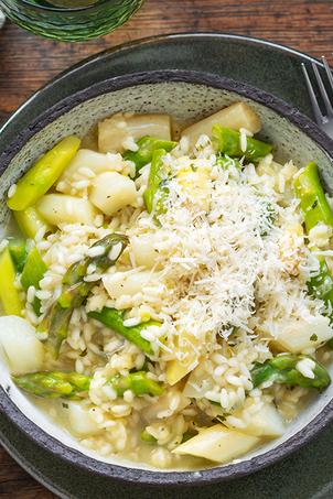 Spargel-Risotto