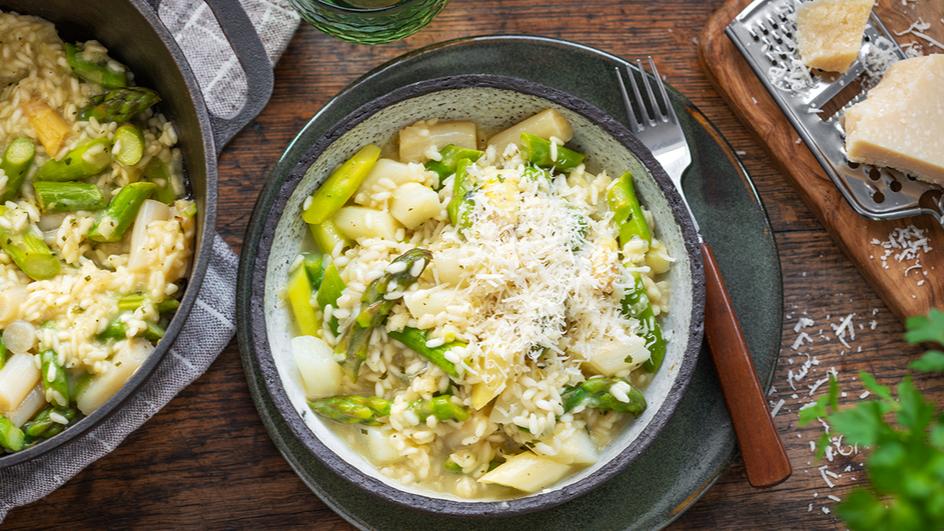 Spargel-Risotto
