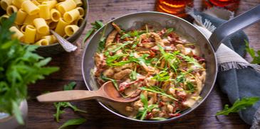 Kalbsgeschnetzeltes "Italia"