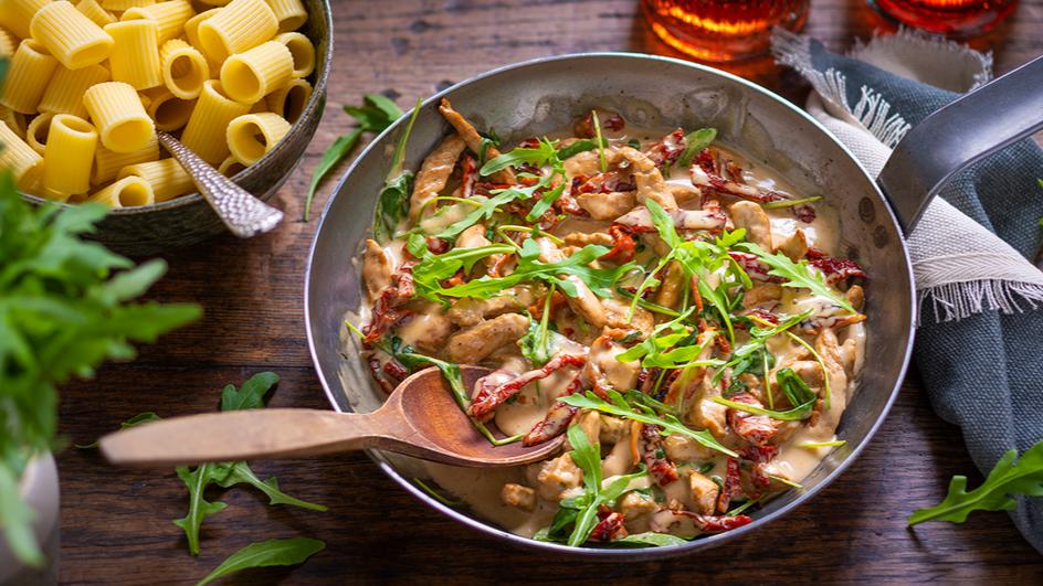 Kalbsgeschnetzeltes "Italia"