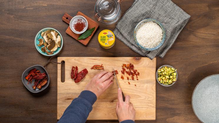 Risotto-Reismischung mit Steinpilzen zum Verschenken