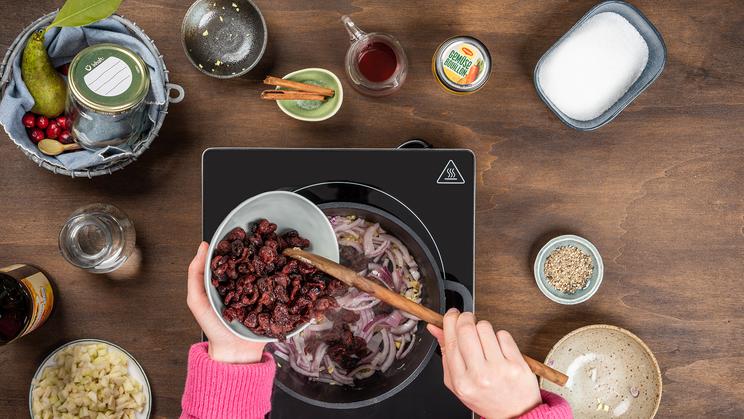 Cranberry-Birnen-Chutney