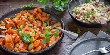 Kichererbsen Tajine Marrakesch