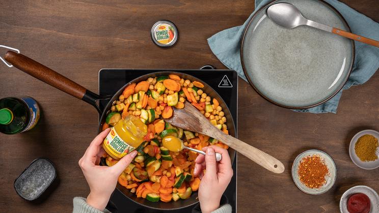 Kichererbsen Tajine Marrakesch