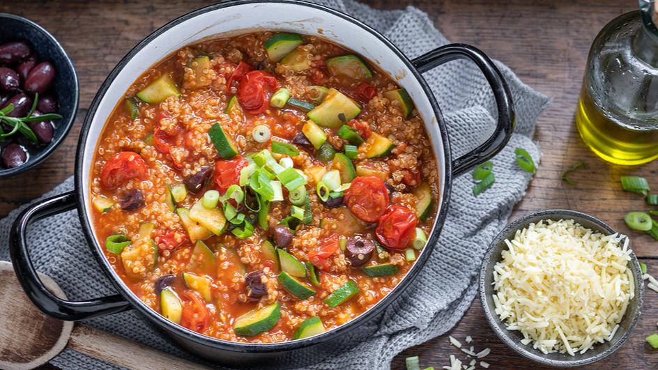 One Pot Quinoa Mediterran