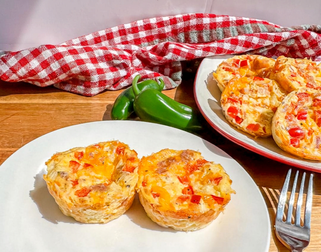Kicked Up Egg Bites