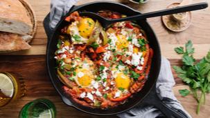 Shakshuka mit Feta