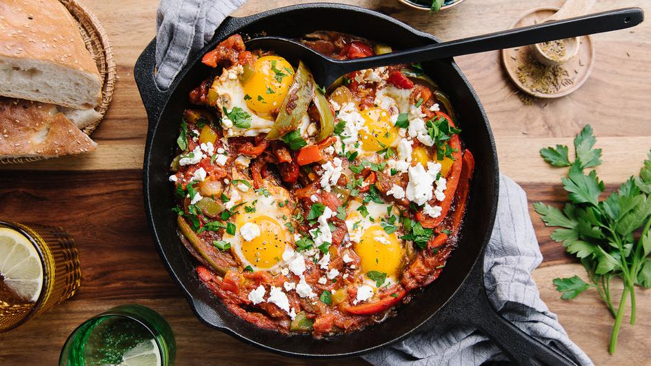 Shakshuka mit Feta