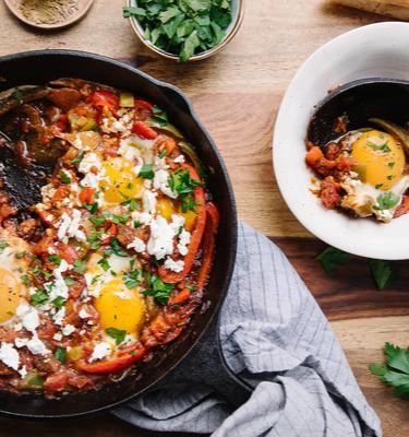 Shakshuka mit Feta