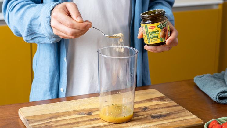 Wintersalat mit Maronen und Orangen