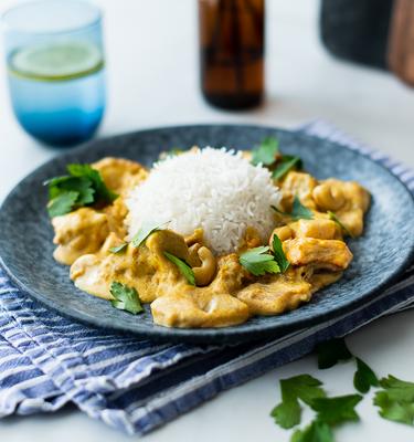 Curry-Hähnchen-Geschnetzeltes