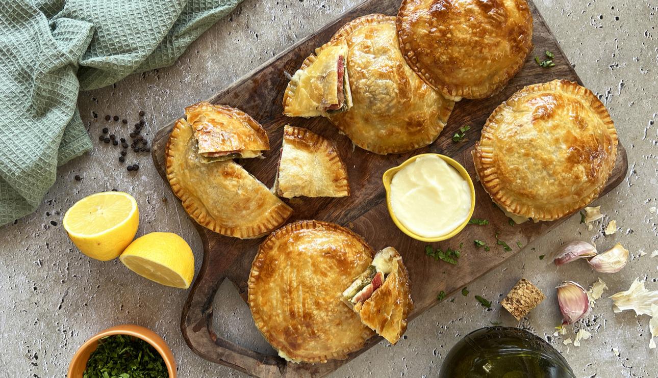 Mini Serranito con obleas