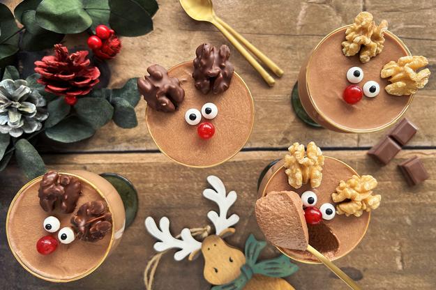 Mousse de chocolate con leche con dos ingredientes