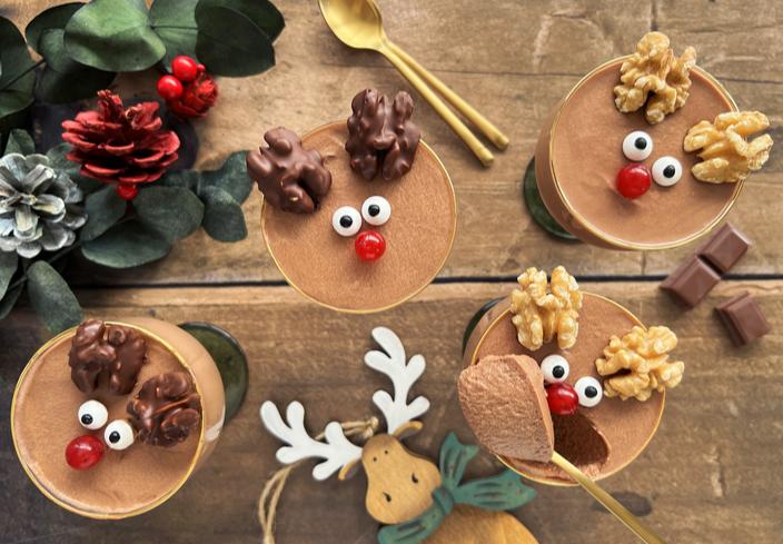 Mousse de chocolate con leche con dos ingredientes