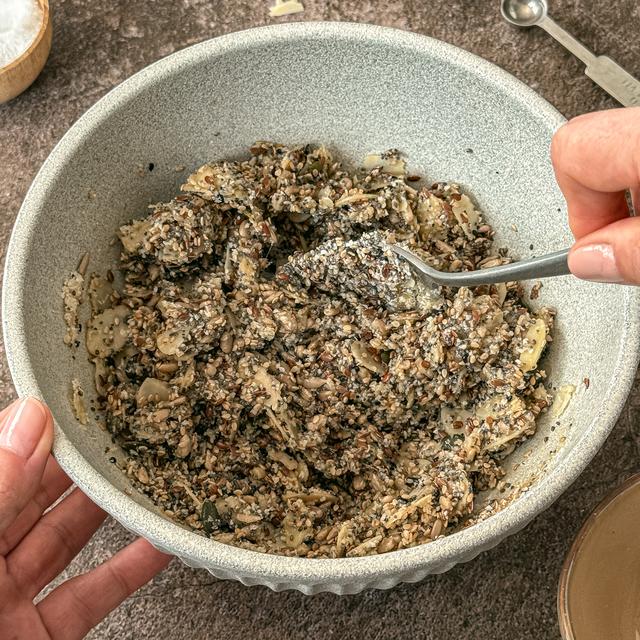 Galletas crujientes de semillas y chocolate