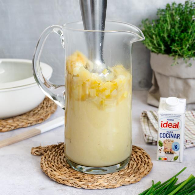 Vichyssoise IDEAL (crema fría de puerros)