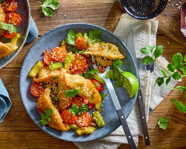 Gyoza-Salat
