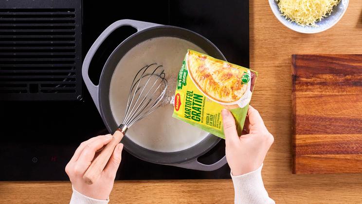 Süßkartoffel-Hackfleisch-Auflauf