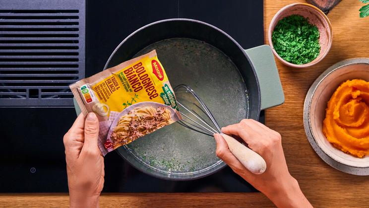 Tortellini mit Kürbissauce alla Vodka