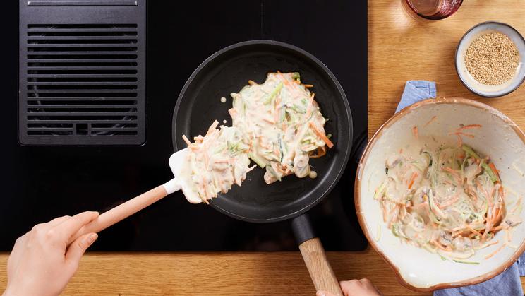 Yachaejeon - Koreanische Gemüse-Pancakes