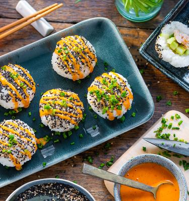 Einfache Sushi-Balls für einen unvergesslichen Snack