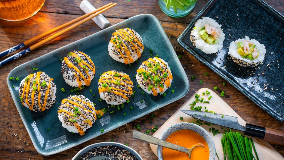 Einfache Sushi-Balls für einen unvergesslichen Snack