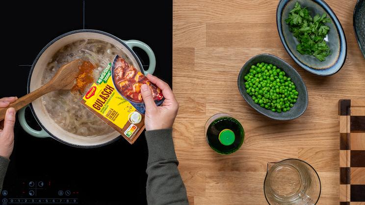 Rindfleischeintopf mit Gemüse