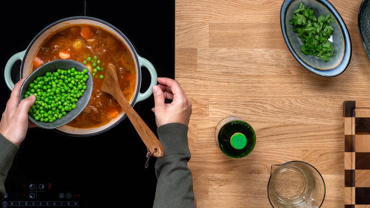 Rindfleischeintopf mit Gemüse