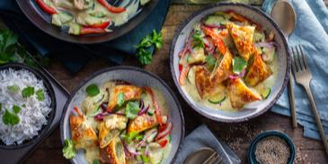 Curry mit Maultaschen