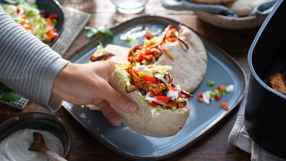 Hähnchen Kebap im Airfryer