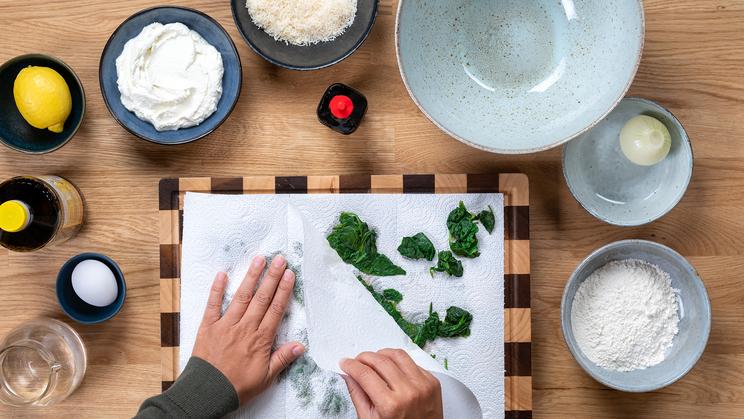 Malfatti - Ricotta-Spinat-Bällchen