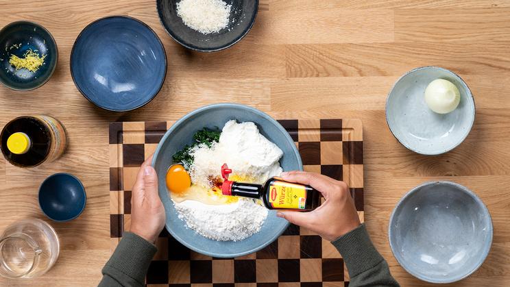 Malfatti - Ricotta-Spinat-Bällchen