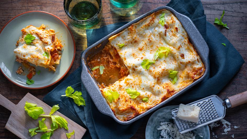 Cacio e Pepe Lasagne