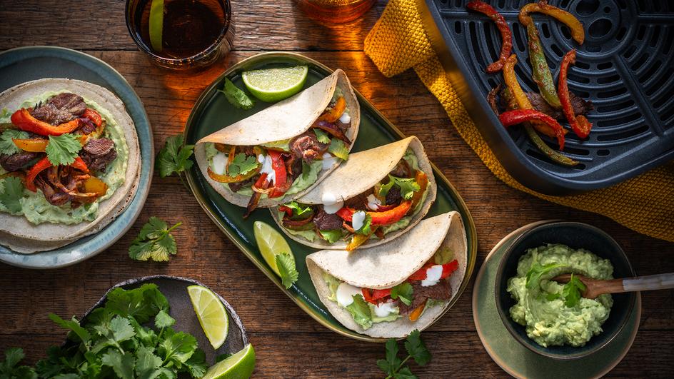 Steak Fajita im Airfryer